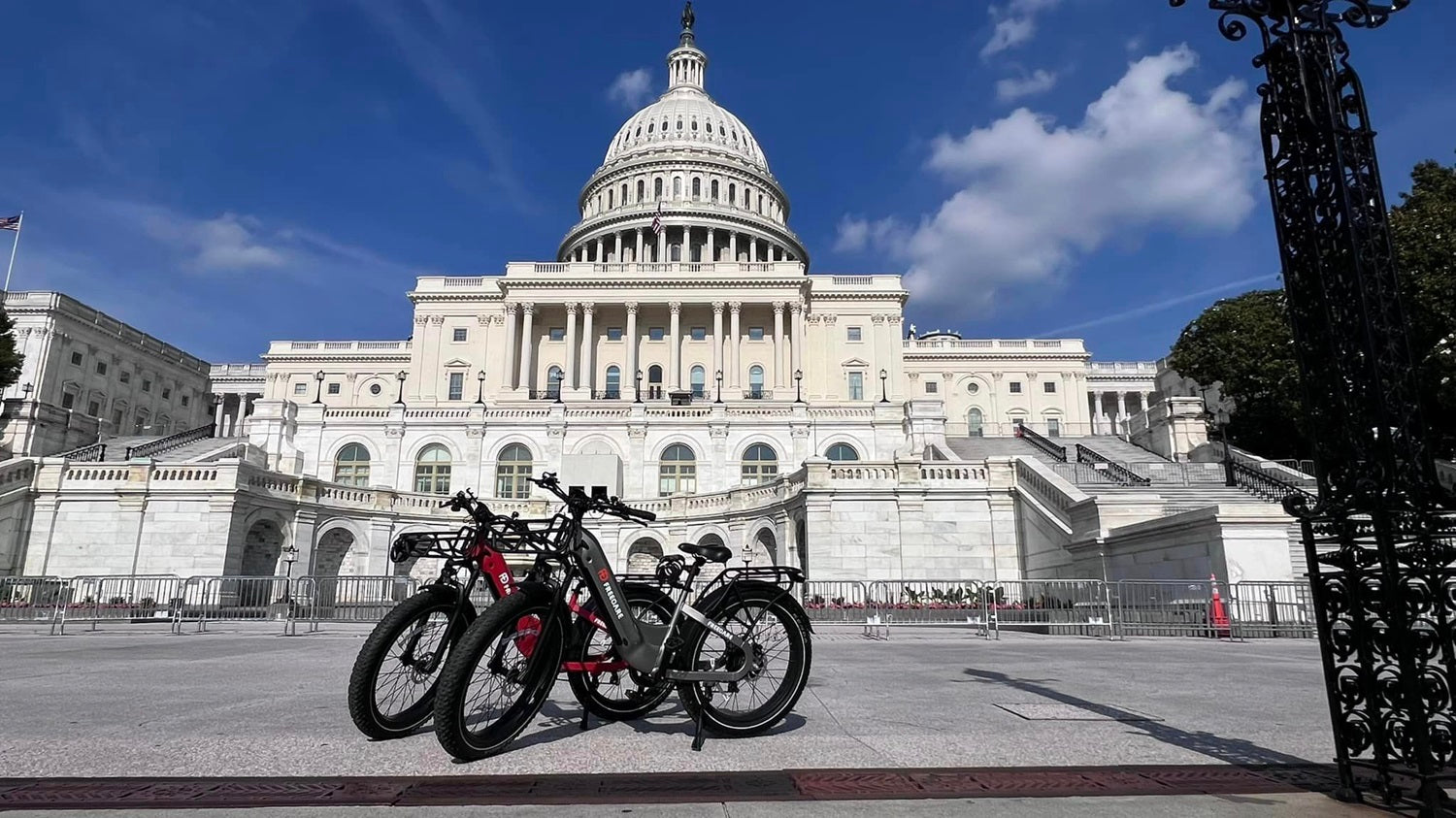 Freedare electric bike Route in Washington