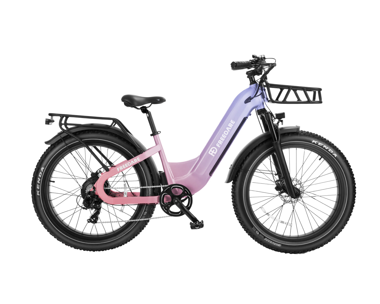 Freedare Eden Step-thru Electric Bike Fat Tire Ebike 750watt