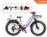 pink electric bike for adults